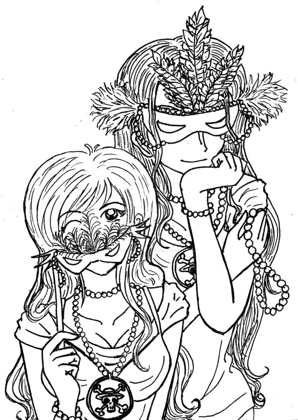 Mardi Gras Coloring Pages Free Printable 409207 600x846 Mardi Gras Coloring Pages Free Printable 409207