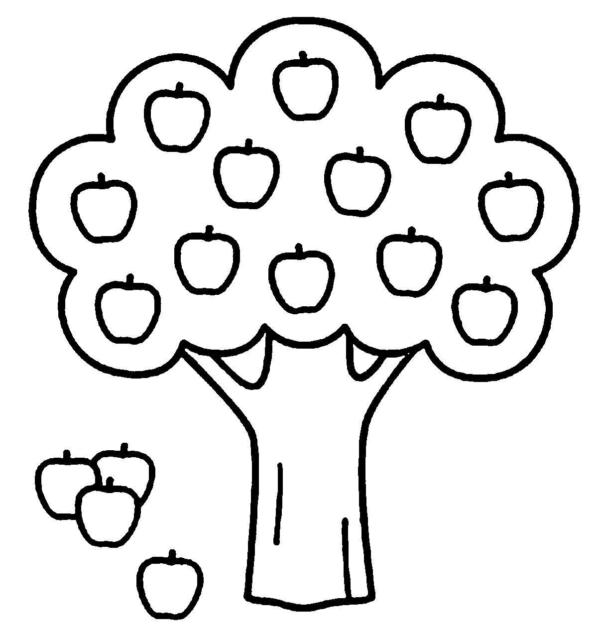 Coloring Pages Of Apple Tree Download Coloring For Kids 2018 1203x1279 Coloring Pages Of Apple Tree Download Coloring For Kids 2018
