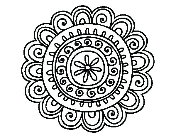 Online Coloring Pages For Adults Mandala Coloring Pages Online 600x470 Online Coloring Pages For Adults Mandala Coloring Pages Online