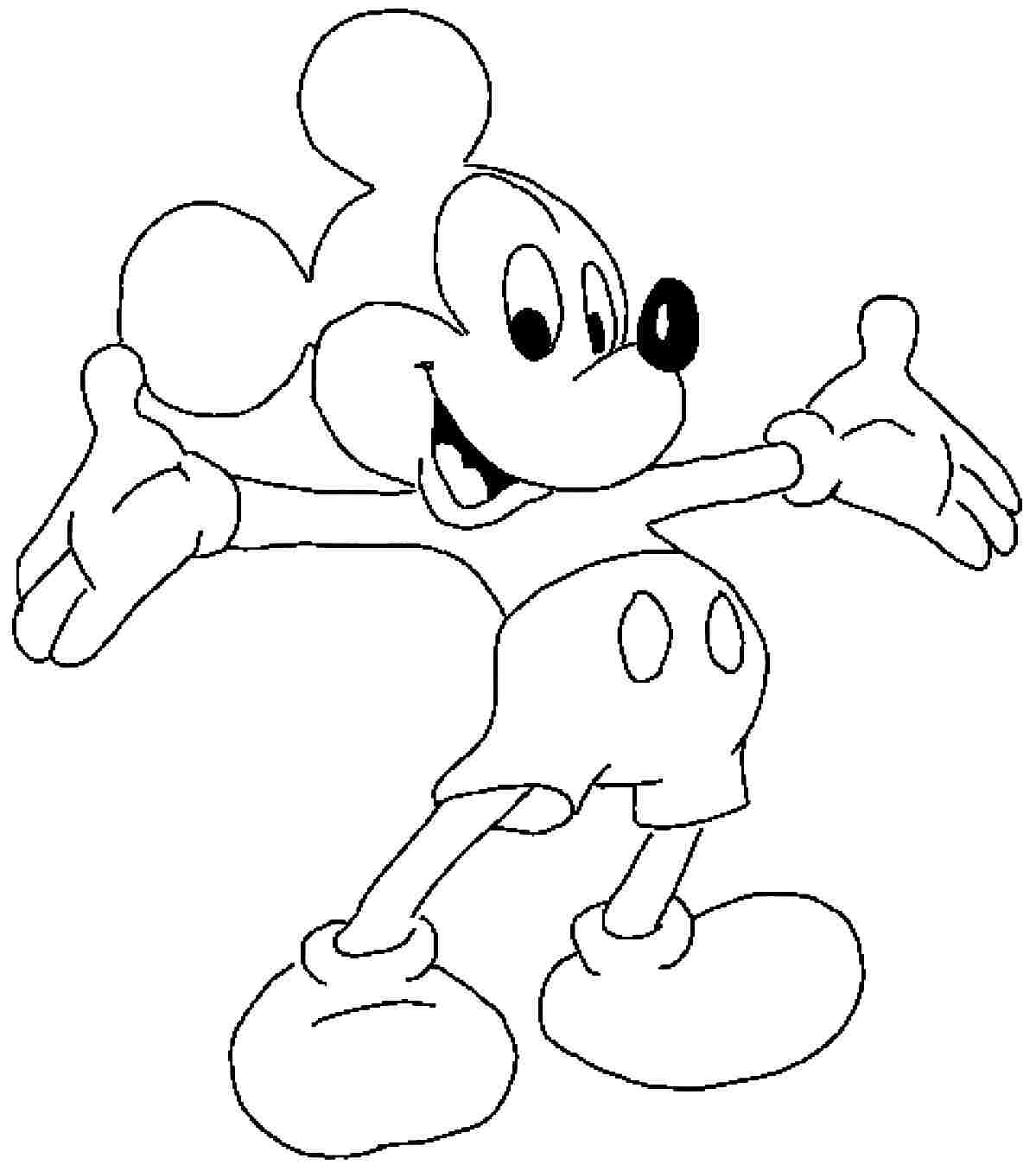 Mickey Mouse Colouring Mickey Mouse Cartoon Images 1199x1355 Mickey Mouse Colouring Mickey Mouse Cartoon Images