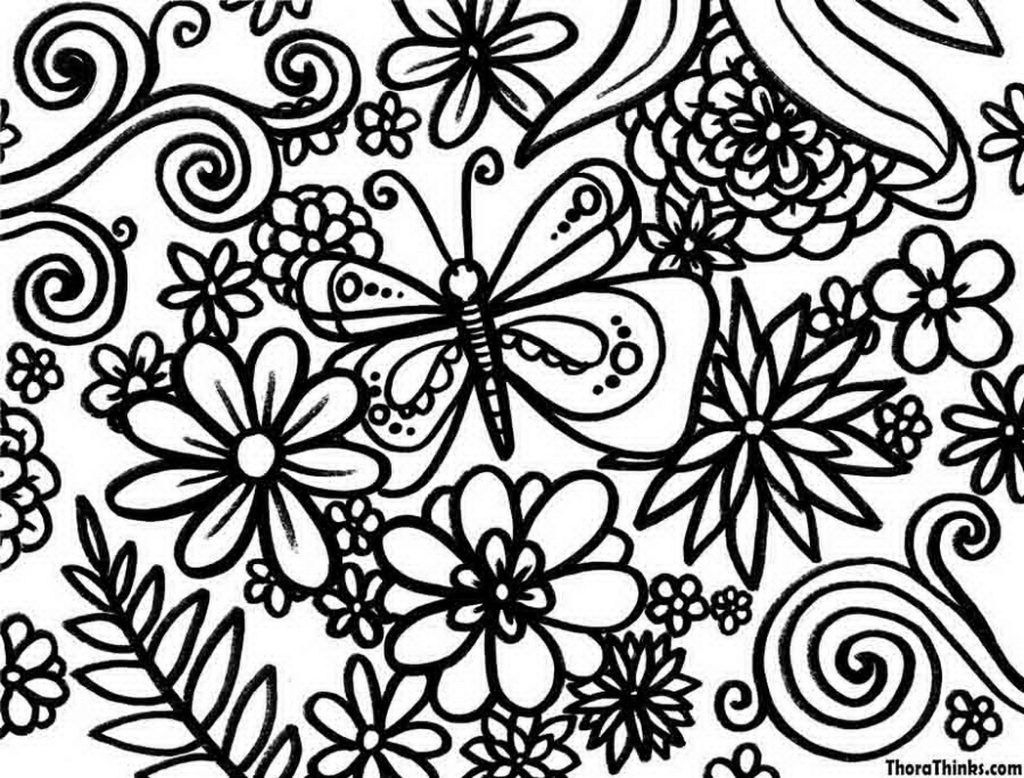 Printable Flower Coloring Pages For Preschool Free Printable 1024x778 Printable Flower Coloring Pages For Preschool Free Printable