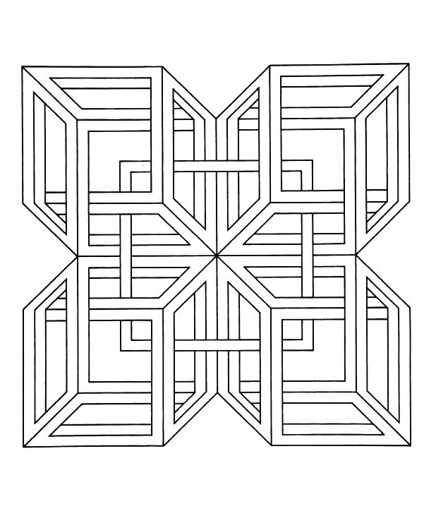 Op Art Coloring Pages at GetColorings.com | Free printable colorings ...