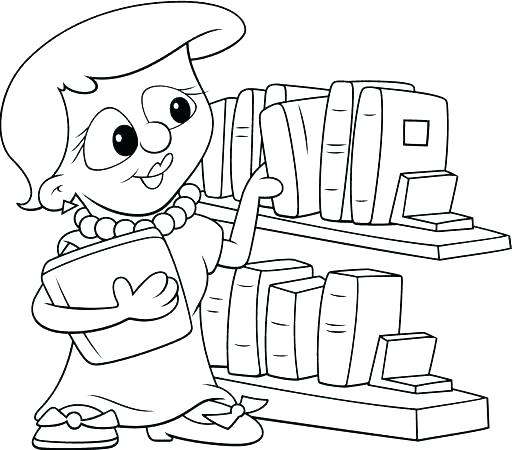 Open Book Colouring Page Kids Coloring Lovely Of Library Coloring 512x450 Open Book Colouring Page Kids Coloring Lovely Of Library Coloring