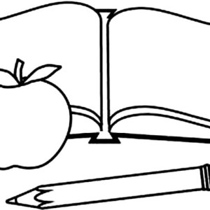 Open Book Coloring Page at GetColorings.com | Free printable colorings ...