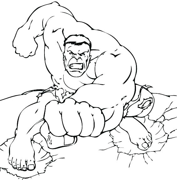 565x576 Hulk Coloring Page Hulk Coloring Page Hulk Forces Open The Door