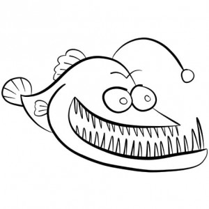 300x300 Fish With Open Mouth Deep Sea Fish Angler Fish Angler Fish