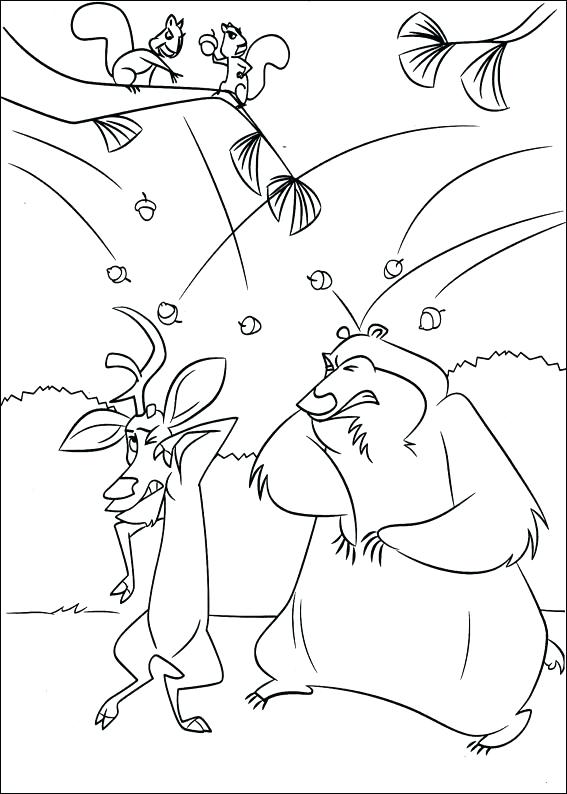 Open Season Coloring Sheets Pages And Are Friend Leaf Color Best 567x794 Open Season Coloring Sheets Pages And Are Friend Leaf Color Best