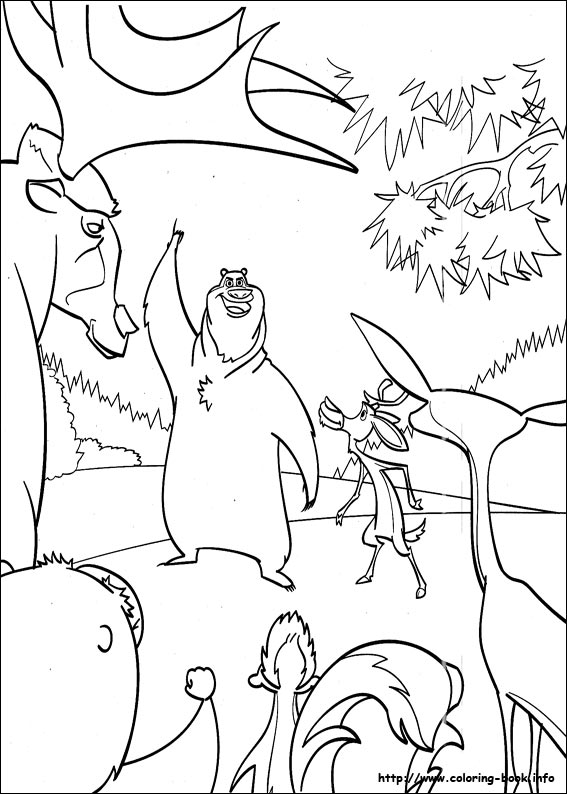 Open Season Coloring Pages at GetColorings.com | Free printable ...