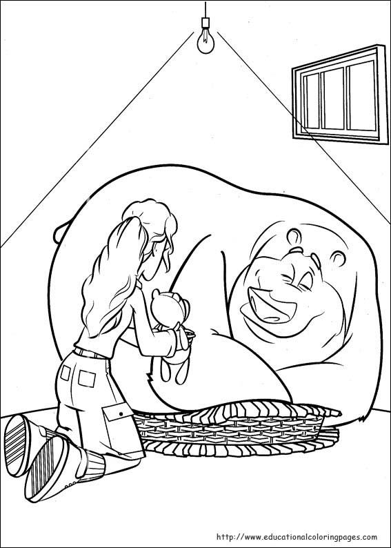 Open Season Coloring Pages 567x794 Open Season Coloring Pages