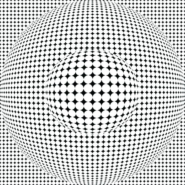 618x618 Optical Illusion Coloring Pages Easy Optical Illusion Coloring