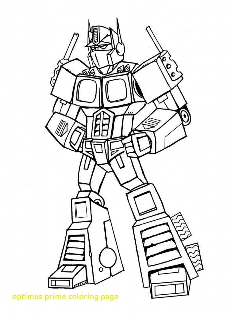 Optimus Prime Coloring Page With Transformers Optimus Prime 753x1024 Optimus Prime Coloring Page With Transformers Optimus Prime
