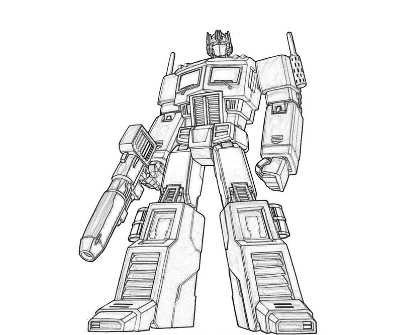 Transformers Optimus Prime Coloring 800x667 Transformers Optimus Prime Coloring