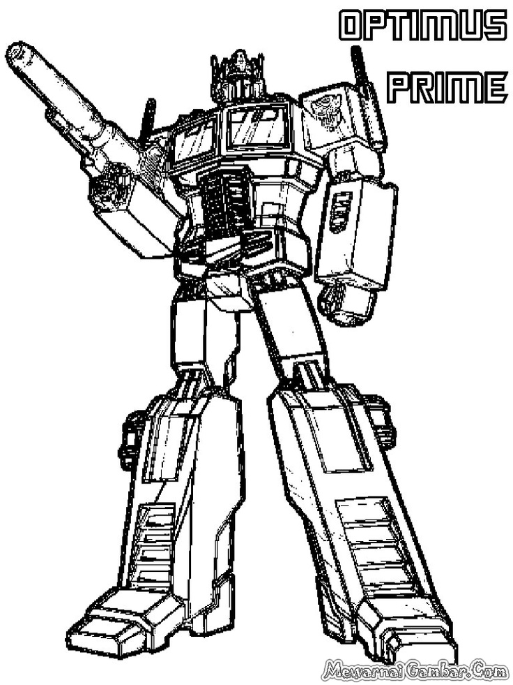736x981 Optimus Prime Coloring Pages Optimus Prime Coloring Pages Ideas