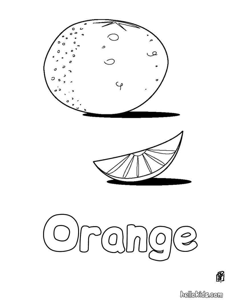 820x1060 Let Your Imagination Soar And Color This Orange Coloring Page