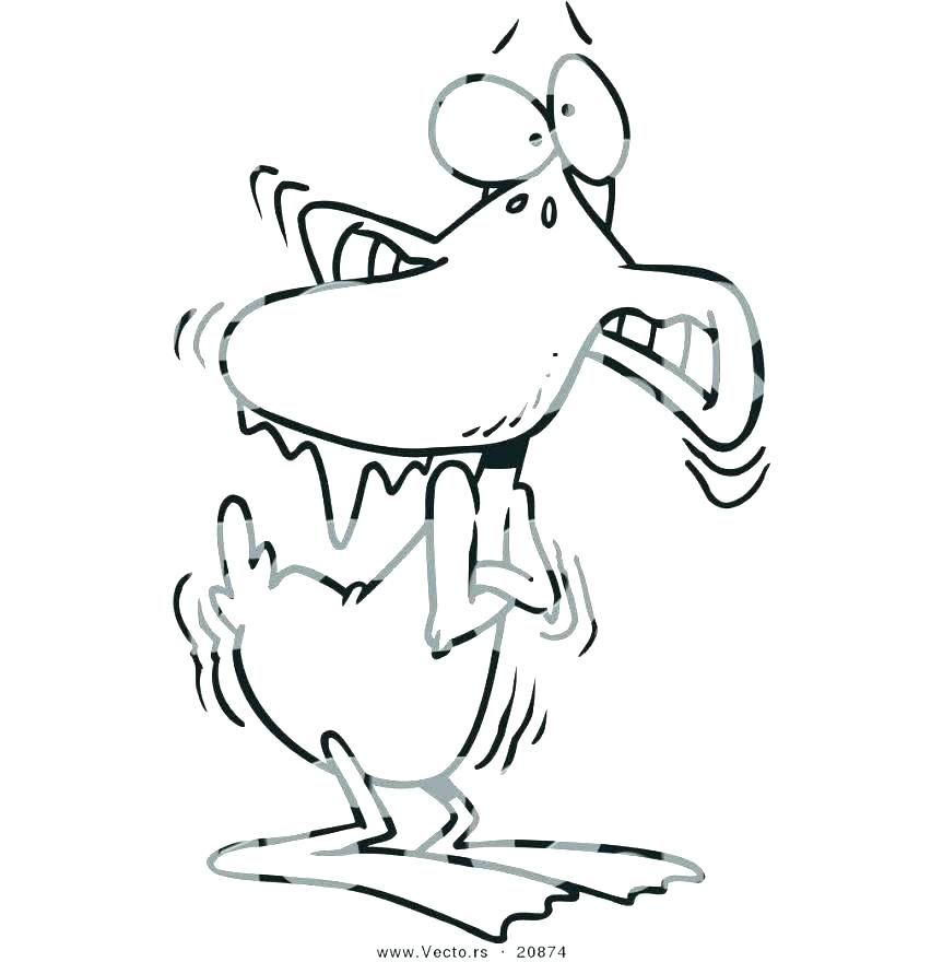 863x880 Oregon Ducks Coloring Pages