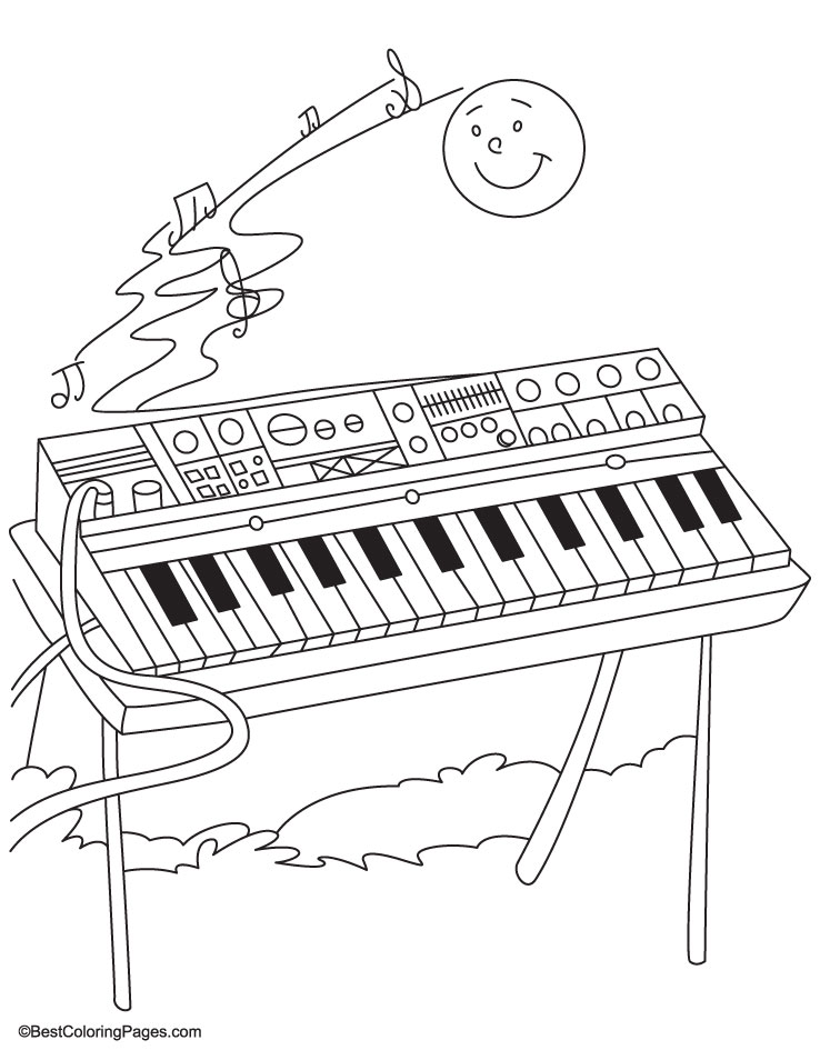 Synthesizer Coloring Pages Download Free Synthesizer Coloring 738x954 Synthesizer Coloring Pages Download Free Synthesizer Coloring