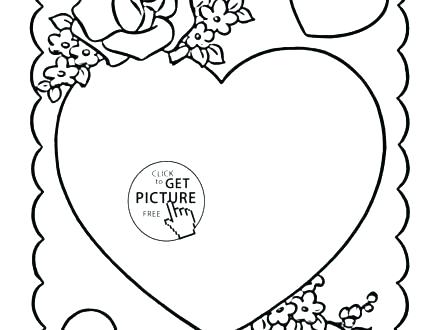440x330 Free Valentine Coloring Pages Valentine Coloring Free Valentine