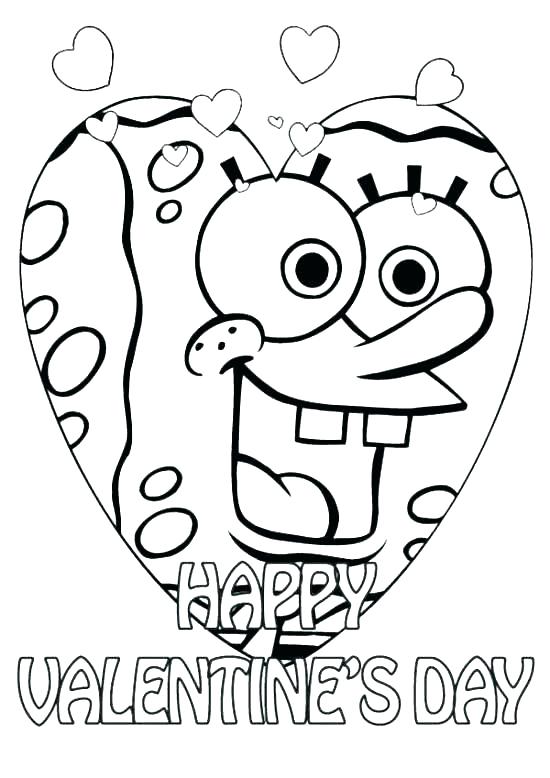 550x778 Valentines Coloring Pages Free Preschool Valentine Coloring Pages