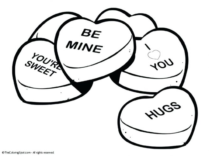 667x500 Coloring Pages ~ Free Valentine Coloring Pages Card Cards