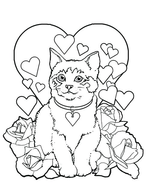 500x651 Cool Valentine Free Coloring Pages Kids Coloring Pages Cool