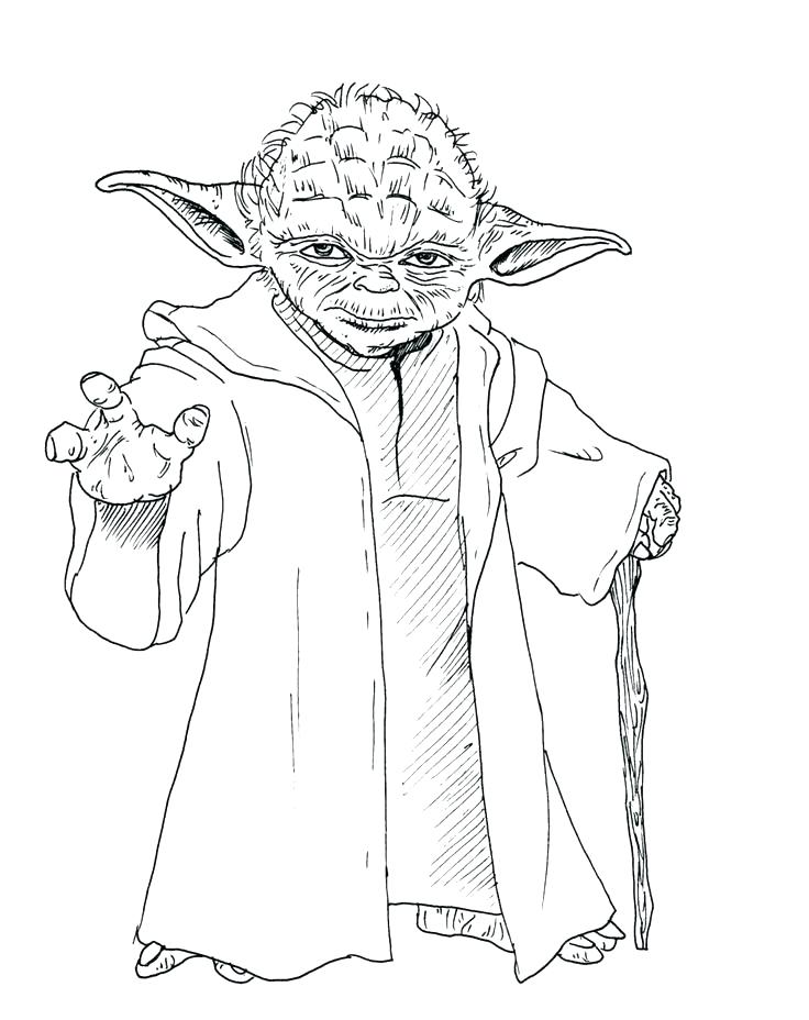 Yoda Coloring Page Coloring Star Wars Coloring Pages Download 736x928 Yoda Coloring Page Coloring Star Wars Coloring Pages Download