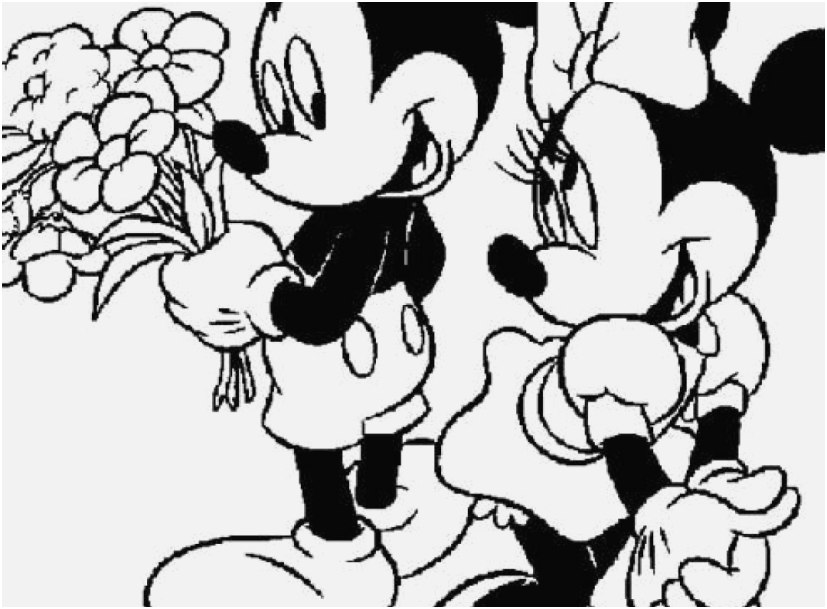 827x609 Mickey Mouse Coloring Concept Minnie And Mickey Mouse Coloring