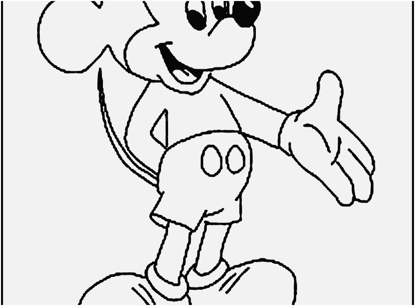 827x609 Mickey Mouse Coloring Pictures Gallery Disney Mickey Mouse