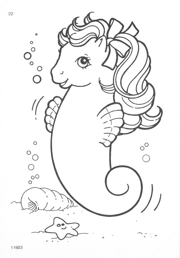 627x900 My Little Pony G1 Coloring Pages Colorear