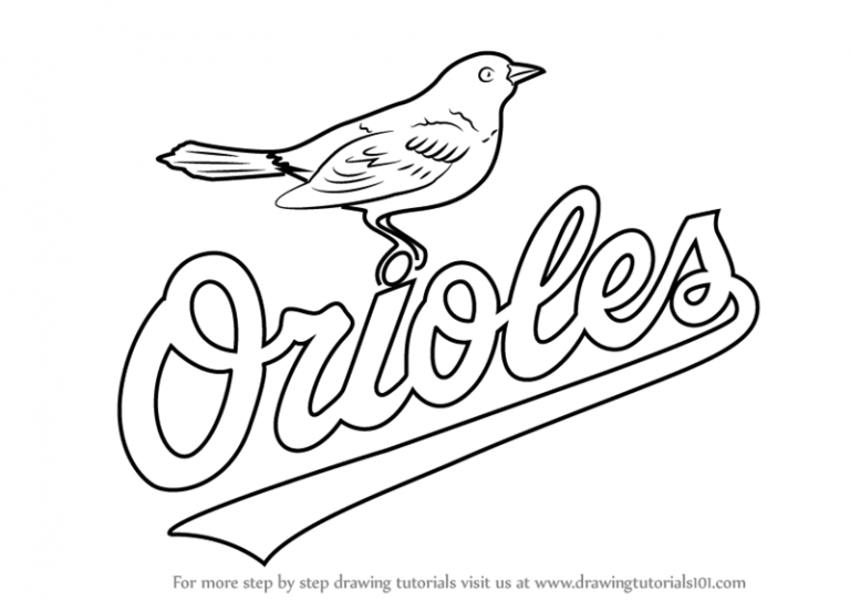 Orioles Coloring Pages New Unique Baltimore Oriole Page 6440 768x543 Orioles Coloring Pages New Unique Baltimore Oriole Page 6440