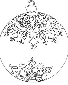 Ornament Coloring Page 236x295 Ornament Coloring Page
