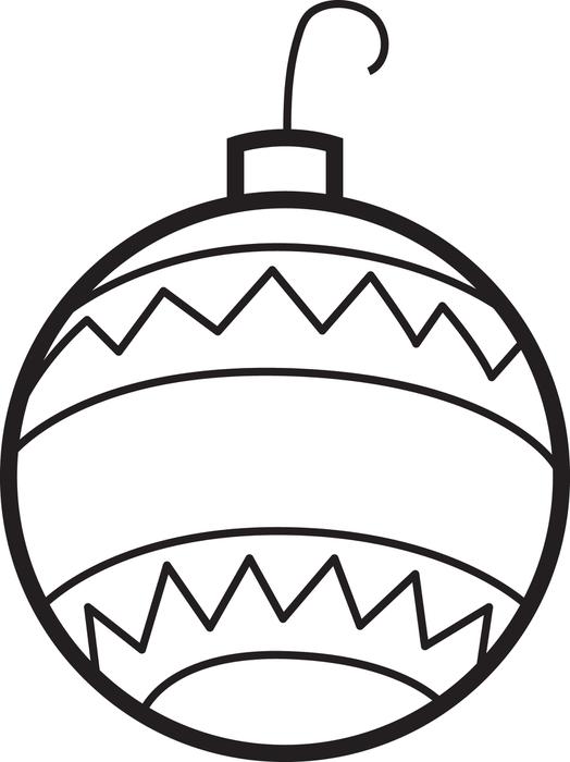 Ornaments Coloring Pages Free Printable Christmas Ornaments 524x700 Ornaments Coloring Pages Free Printable Christmas Ornaments