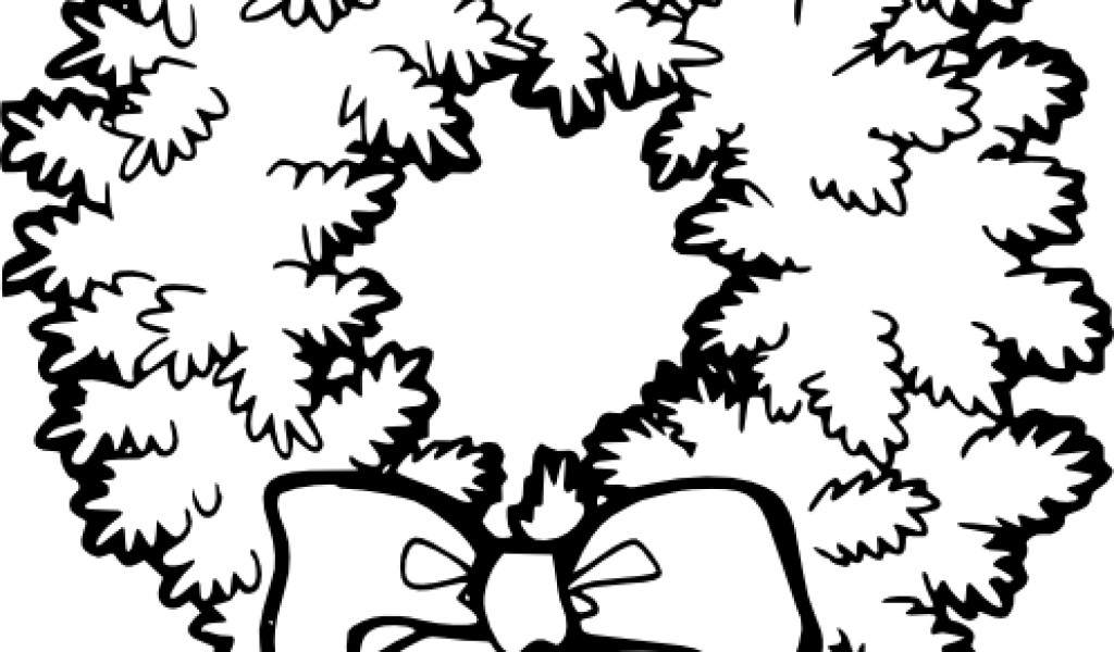 Printable Christmas Decorations To Colour 1024x600 Printable Christmas Decorations To Colour