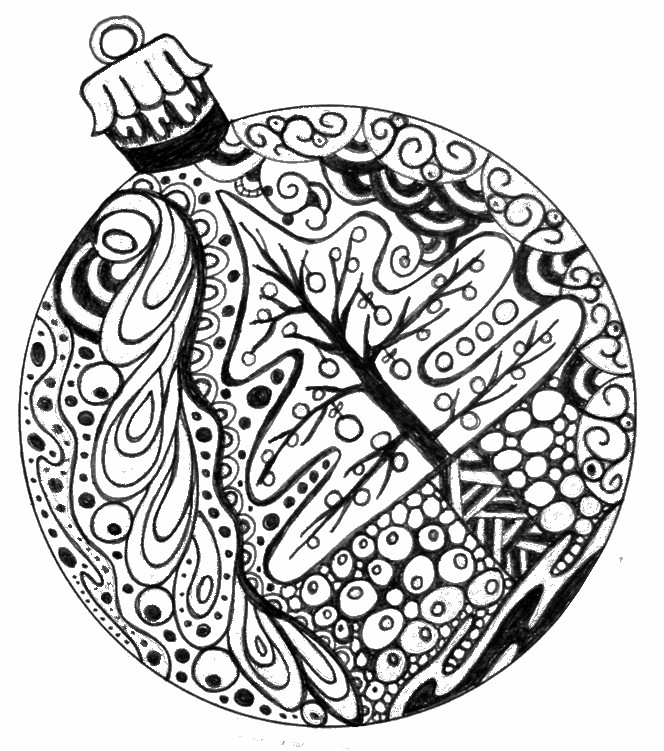 Zentangle Christmas Coloring Pages Best Photos Of Zentangle 664x751 Zentangle Christmas Coloring Pages Best Photos Of Zentangle