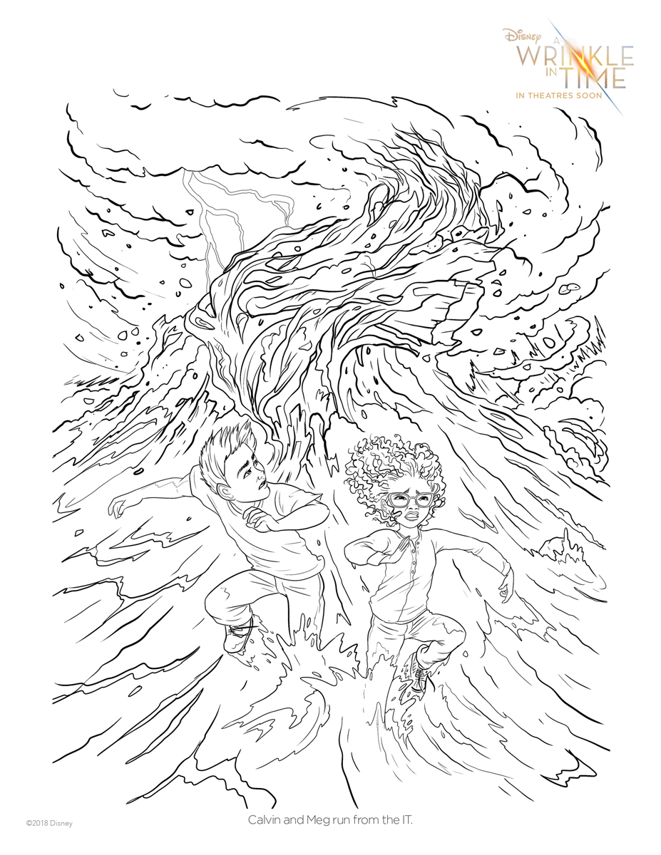 Free Printable A Wrinkle In Time Coloring And Activity Sheets! 927x1200 Free Printable A Wrinkle In Time Coloring And Activity Sheets!