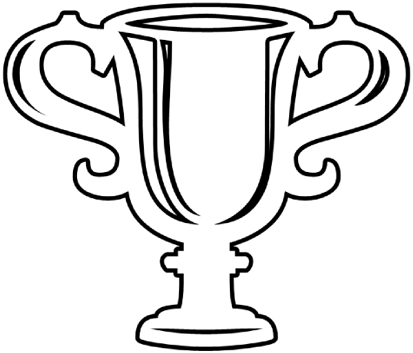 Academy Award Oscar Statue Coloring Page 600x513 Academy Award Oscar Statue Coloring Page