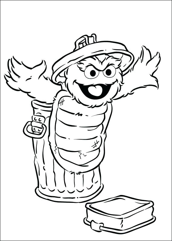 569x796 Best Sesame Street Images On Coloring Books Sesame Street Oscar