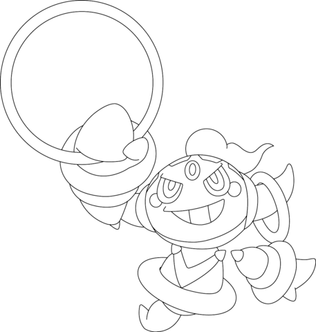Click To See Printable Version Of Hoopa Pokemon Coloring Page 457x480 Click To See Printable Version Of Hoopa Pokemon Coloring Page
