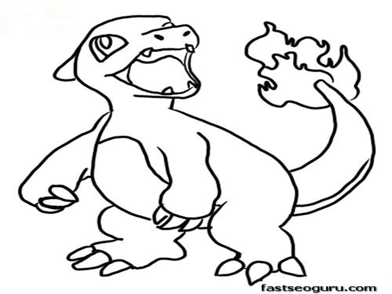 Charmeleon Coloring Sheets Page Pages 1280x960 Charmeleon Coloring Sheets Page Pages