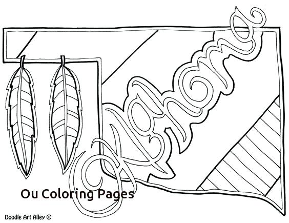 564x435 Ou Coloring Pages Doodle Art Alley Coloring Pages Coloring Home