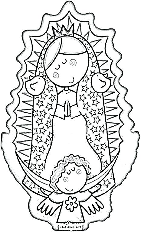Coloring Virgin Of Coloring Pages Our Lady Of Lady Of Guadalupe 466x768 Coloring Virgin Of Coloring Pages Our Lady Of Lady Of Guadalupe