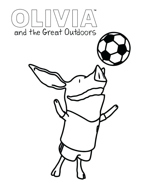 Outdoor Fun Coloring Pages The Pig And Great Outdoors Page 600x777 Outdoor Fun Coloring Pages The Pig And Great Outdoors Page