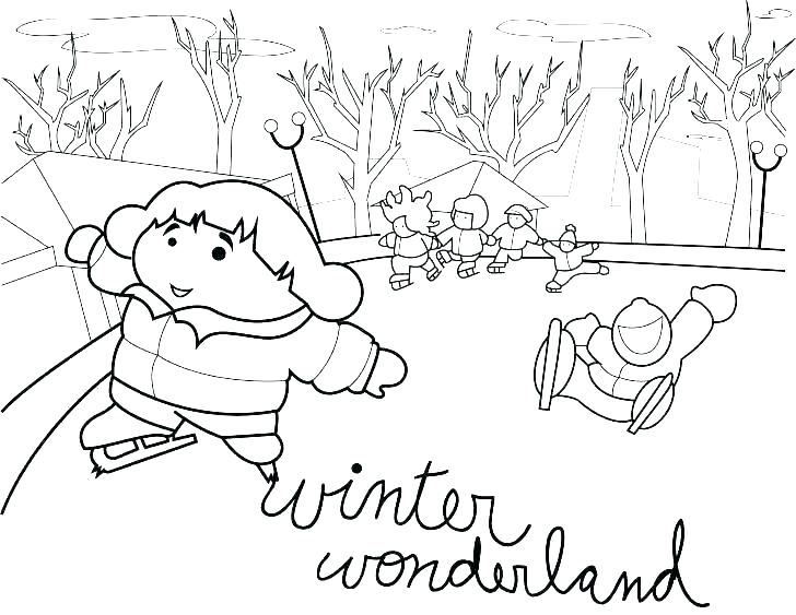 Outdoor Scene Coloring Pages Coloring Pages Baby Winter Printable 728x563 Outdoor Scene Coloring Pages Coloring Pages Baby Winter Printable