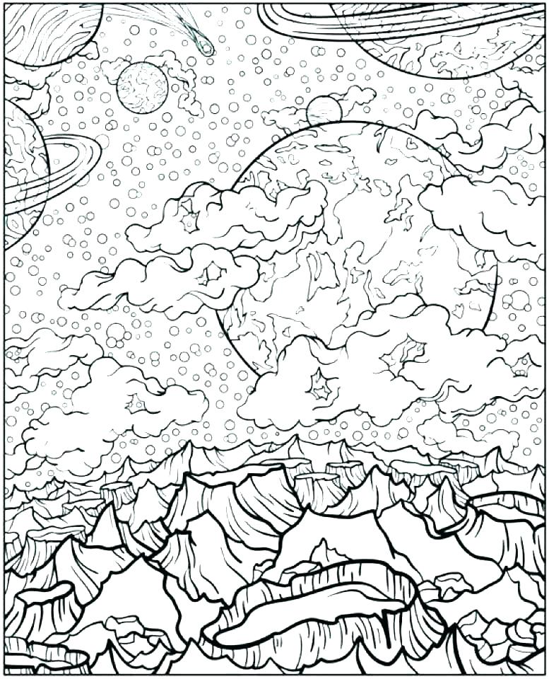 777x960 Space Coloring Page Space Coloring Page Outer Space Coloring Pages