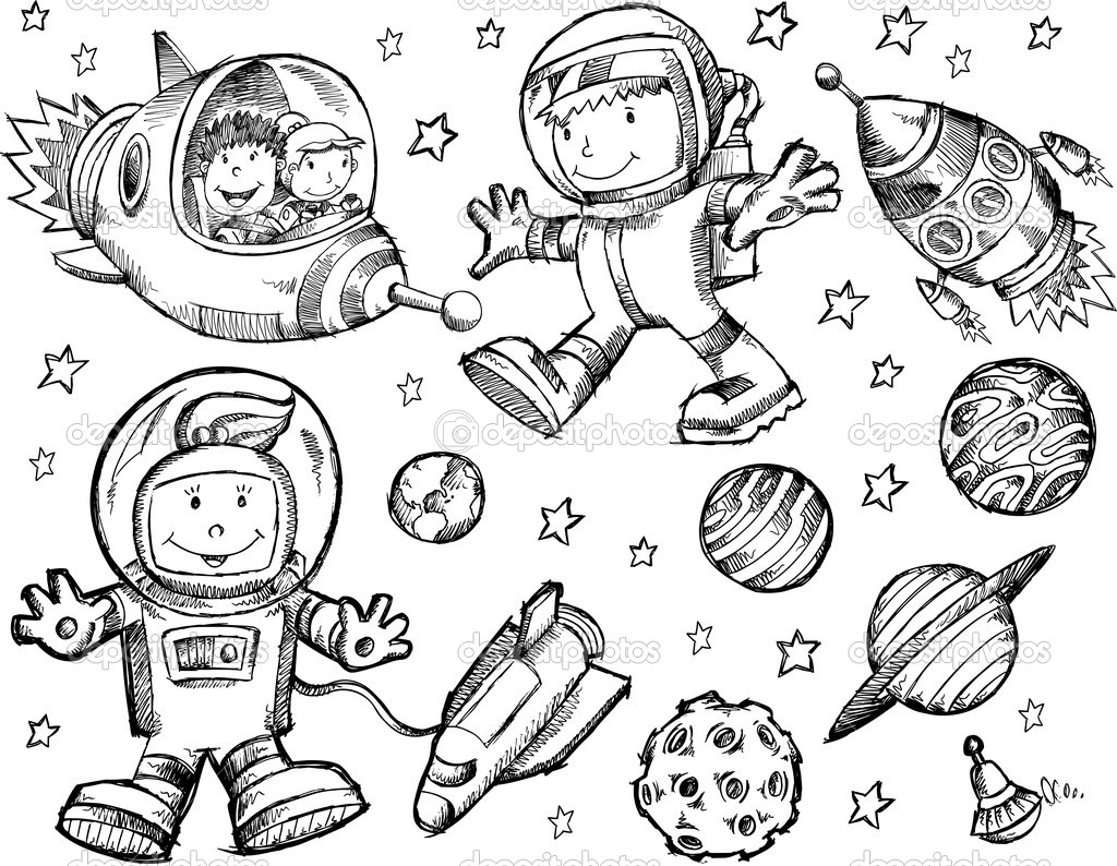 1024x794 Unique Outer Space Coloring Pages 54 For Site