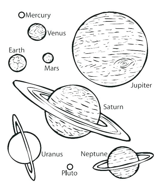 Outer Space Coloring Pages at GetColorings.com | Free printable ...