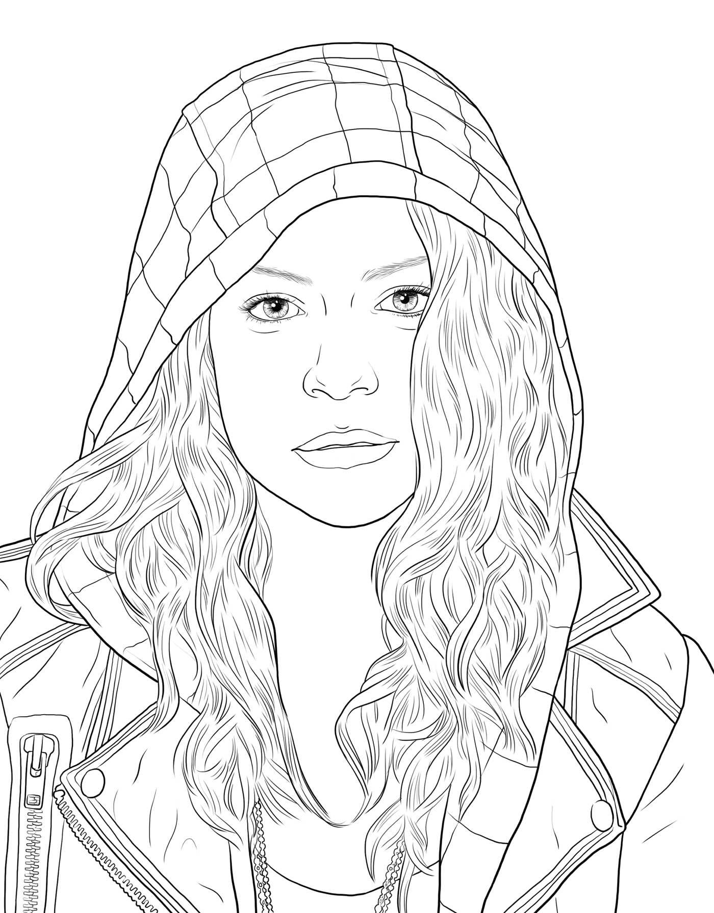 1400x1791 Orphan Black The Official Coloring Book Book By Insight