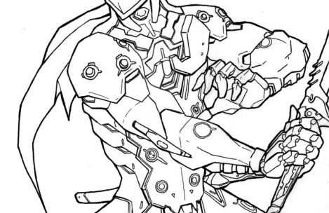 469x304 Overwatch Coloring Pages Just Colorings