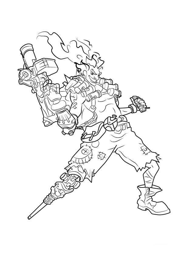 596x843 Kids N 30 Coloring Pages Of Overwatch
