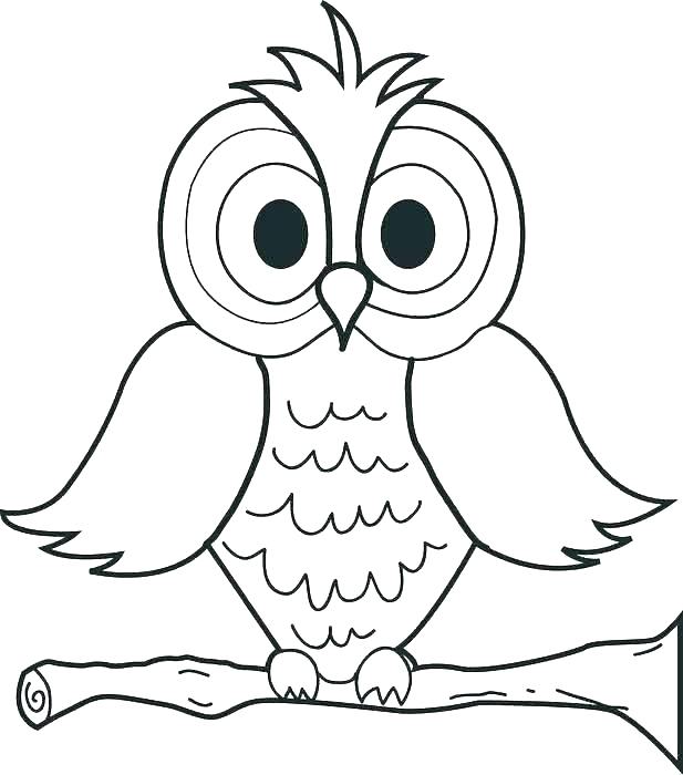 With Owl Coloring Pages Print Free Printable Cute Owl Coloring 617x700 With Owl Coloring Pages Print Free Printable Cute Owl Coloring
