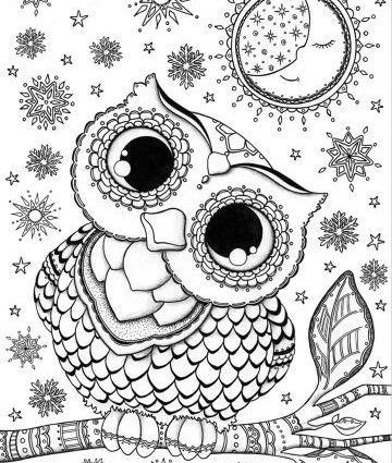 360x425 Owl Coloring Sheets 25 Unique Owl Coloring Pages Ideas